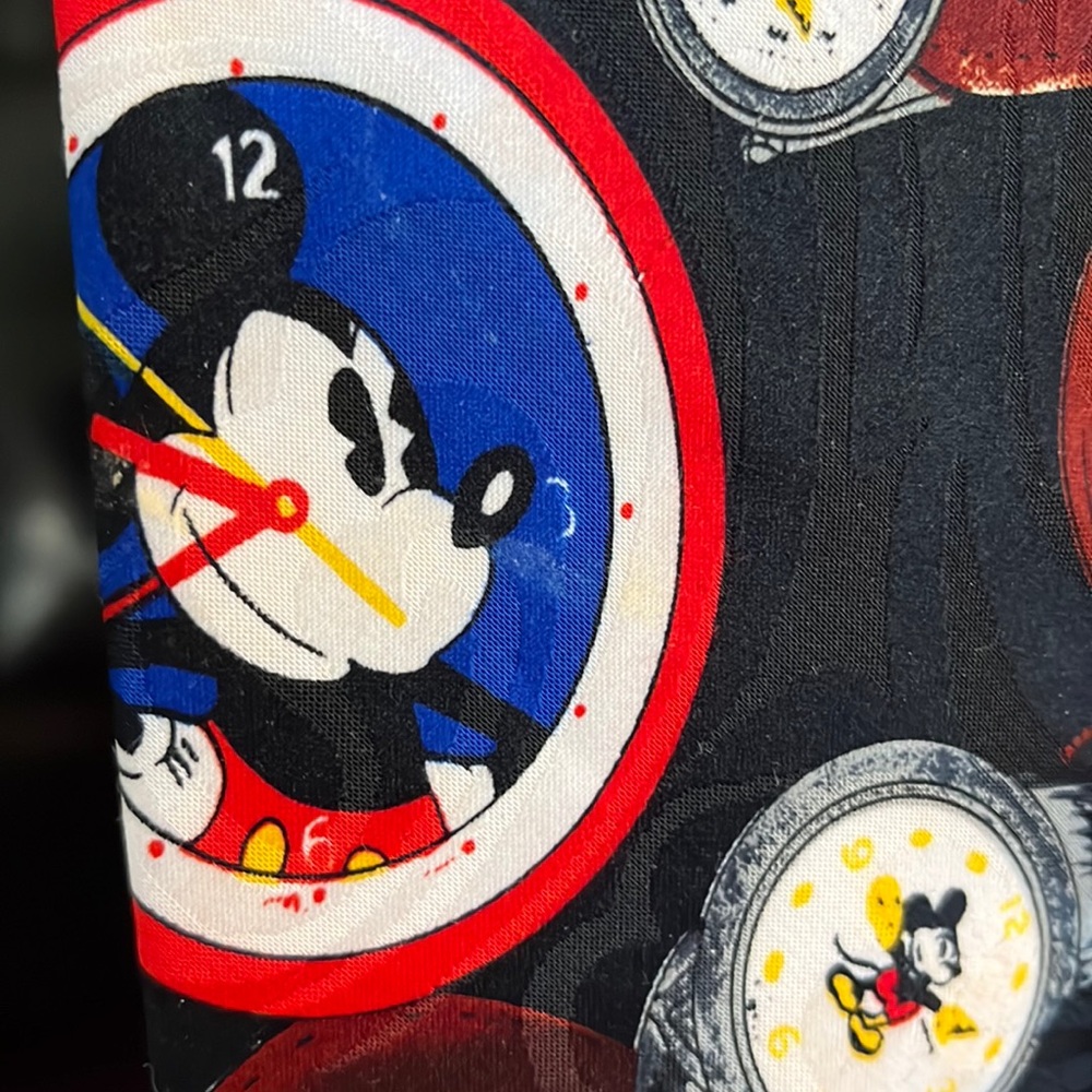 Mickey Mouse time piece Neck Tie!